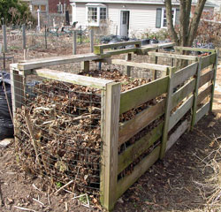 Three bin composter