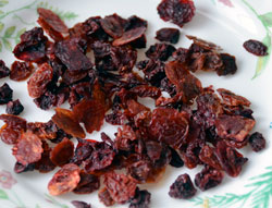 Dried cherries